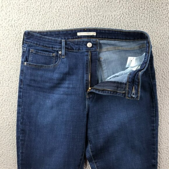 LEVIS 725 Womens Size 32 High Rise Bootcut Medium Wash Stretch Denim Jeans - Picture 5 of 15